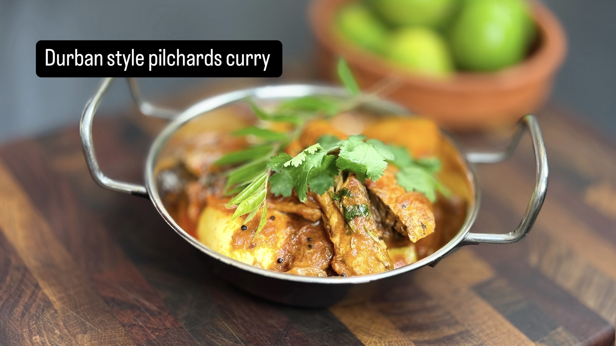 Durban style tinned fish curry